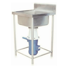 Single Sink Unit with Garbage Crusher